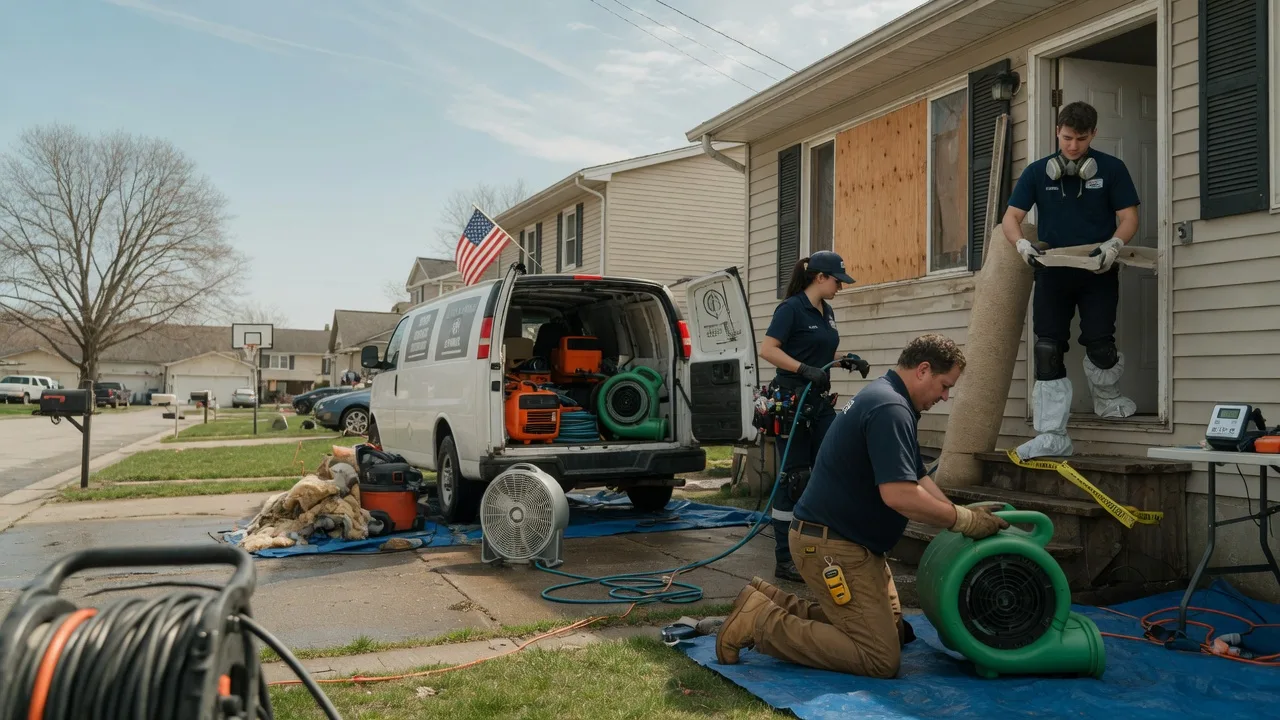 Water Damage Restoration in Emerado, ND near me